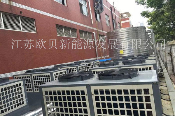 常州衛校120噸空氣能熱水工程